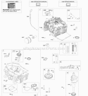 Camshaft PistonRings Manuals Cylinder Engine Sump Crankshaft Diagram and Parts List for 543777-2124-G1  Briggs and Stratton Engine